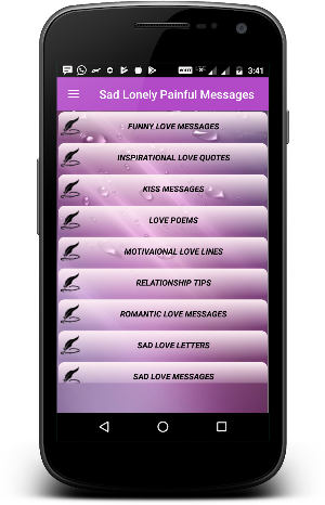 Sad Lonely Painful & Hurt Love Messages & Quotes Screenshot 2