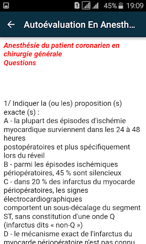 Anesthesia Handbook Screenshot 1