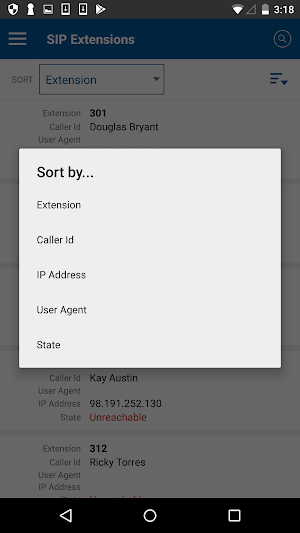 Switchvox Admin Screenshot 1