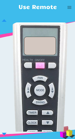 Remote Control for Haier AC Screenshot 2
