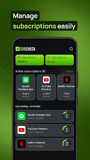 SubCheck Screenshot 0