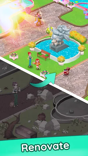 Merge Castle: A Princess Story Screenshot 1