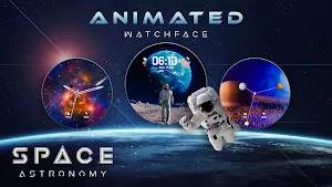 Space Astronomy Watch faces Screenshot 0