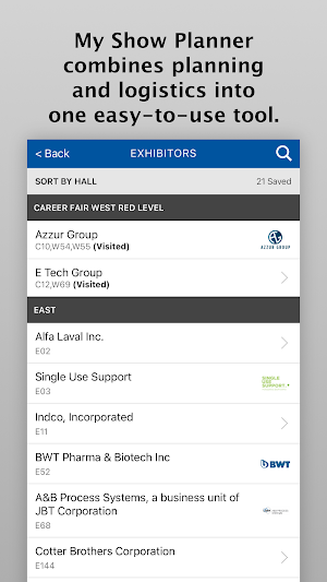 ISPE Boston Product Show Screenshot 3