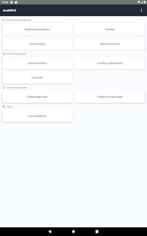 AccMoveBarcode Screenshot 3