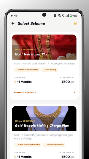 Bhima Smart Gold Screenshot 2