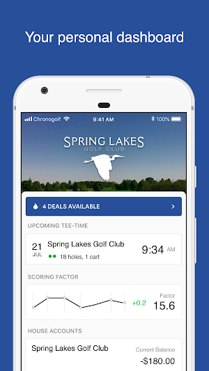 Spring Lakes Golf Club Screenshot 1