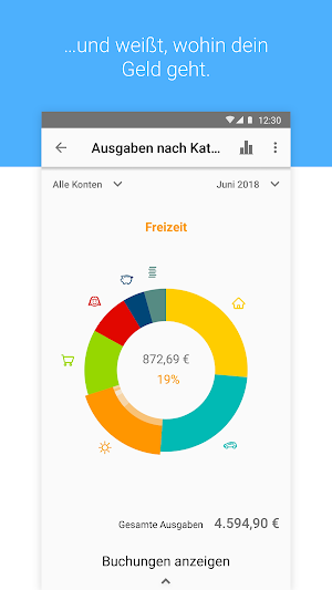 finanzblick Online-Banking Screenshot 1