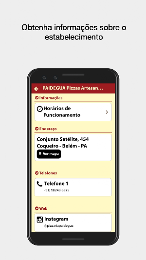 PAIDEGUA Pizzas Artesanais Screenshot 2