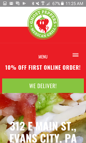 Ghost Peppers Mexican Grill Screenshot 1