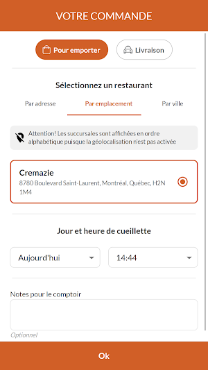 Scores Screenshot 1