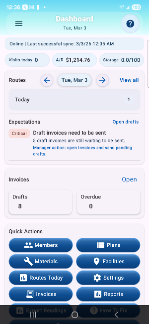 Swim Plus Manager Screenshot 0