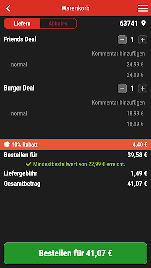Smiley Food Kleinostheim Screenshot 1
