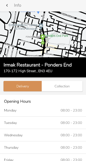 Irmak Restaurant Screenshot 3