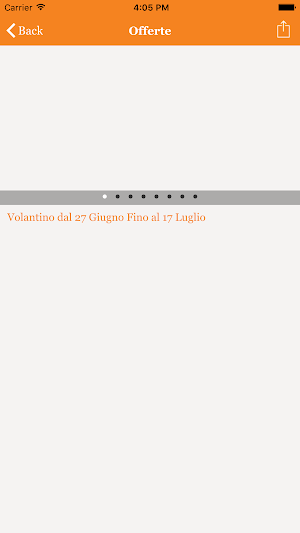 Cometa supermercato Screenshot 2