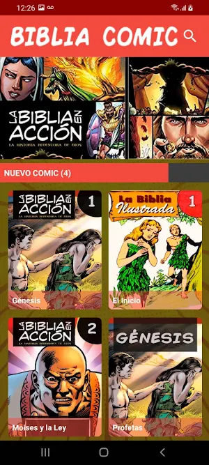 Biblia Comic Screenshot 1