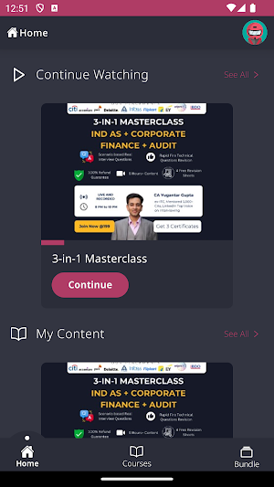The Corporate Institute Screenshot 2