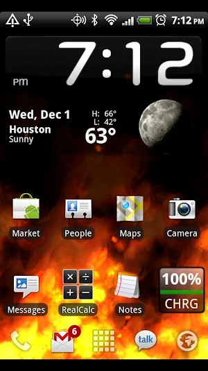 KF Flames Free Live Wallpaper Screenshot 0