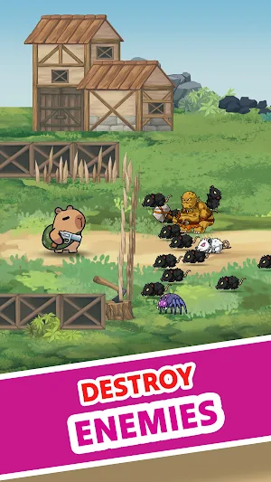 Capybara Tower Rush Screenshot 2