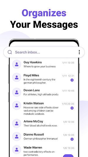 Messages Screenshot 1
