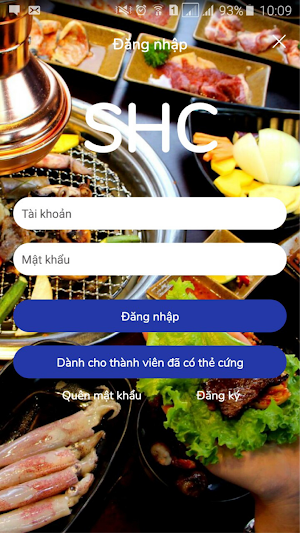 SHC FOOD Screenshot 0