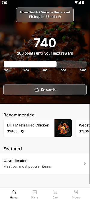 Smith & Webster Restaurant Screenshot 0