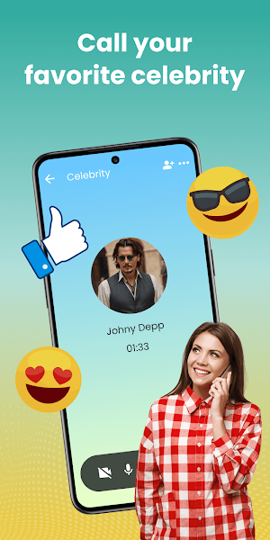 Celebrity Prank Videocall|Chat Screenshot 1