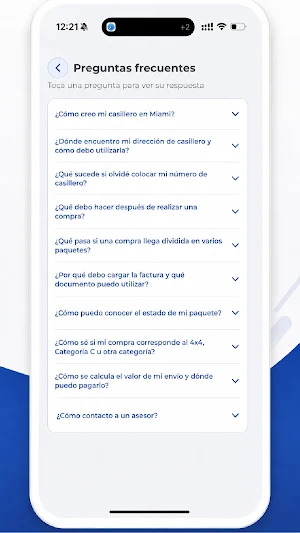 Loidimpsa Express Courier Screenshot 3