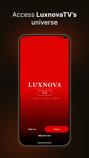 Luxnovatv Official Screenshot 0