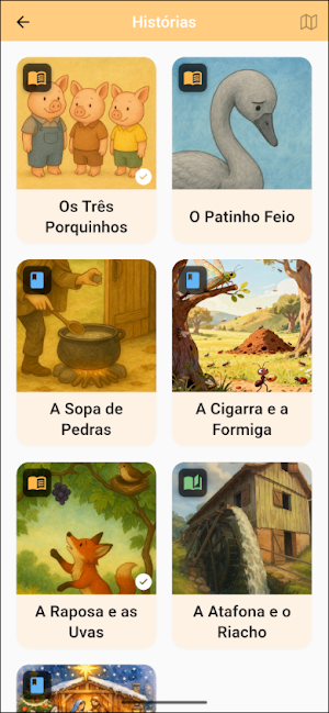 Hi Story - Audiolivro infantil Screenshot 1