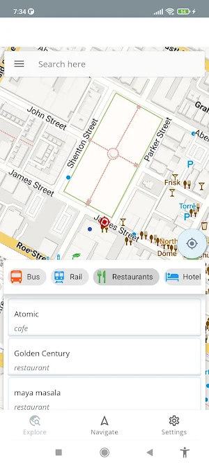 Perth Australia Offline Map Screenshot 0