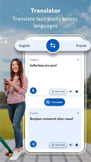 Text Audio Language Translator Screenshot 2