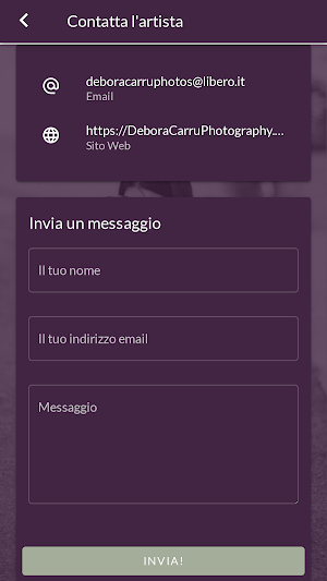 Debora Carru Photography Screenshot 2