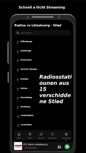 Radioe vu Lëtzebuerg Screenshot 1