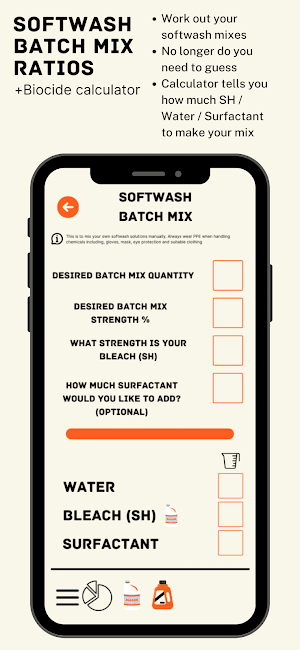 Pressure Washing Calculator Screenshot 3