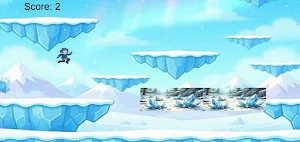 Frozen Sky Runner Screenshot 1