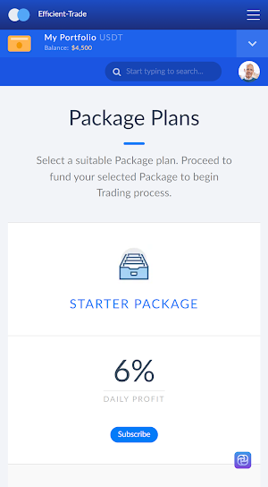 EfficientTrade Screenshot 1