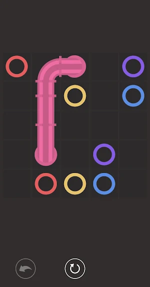 Think Flow: Pipe color Puzzles Screenshot 0