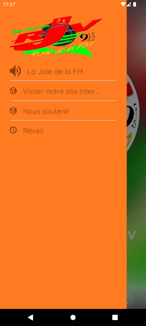 RJV Radio Joie de Vivre Screenshot 0