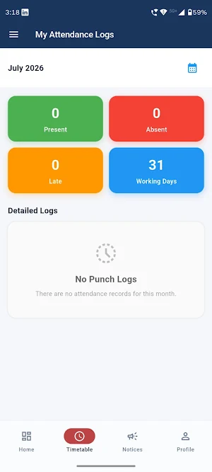 Suryodaya School Staff App Screenshot 2