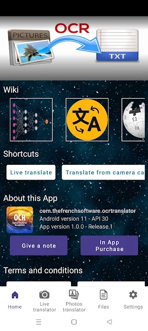 OCR Translator Screenshot 0