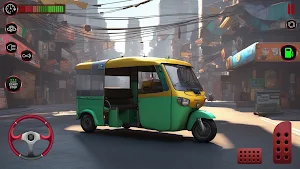 Tuk Tuk Auto Rickshaw 3D Screenshot 1