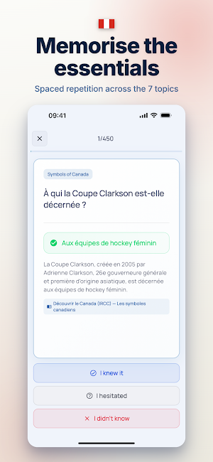 Citoyenneté: Citizenship Test Screenshot 3