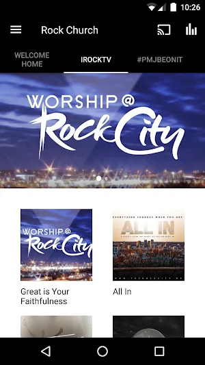 Rock City App Screenshot 1
