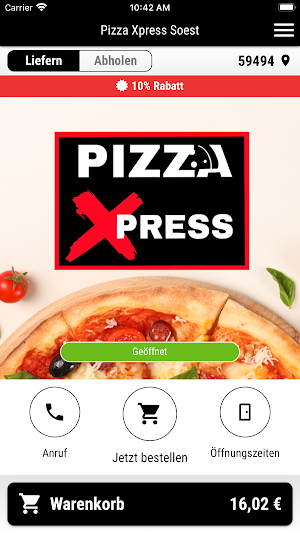 Pizza Xpress Soest Screenshot 0