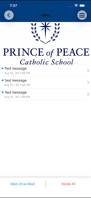 Prince of Peace Cath School Screenshot 2