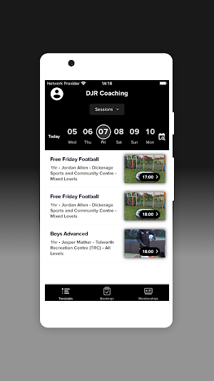 DJR Coaching Screenshot 2
