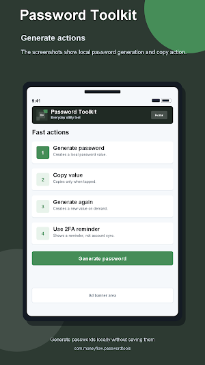 Password Toolkit Screenshot 1