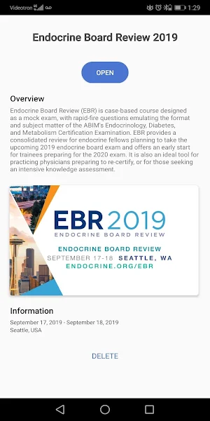 Endocrine Society Events Screenshot 2