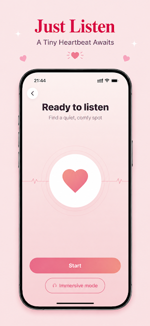 Baby Heartbeat Monitor: Bubbi Screenshot 1